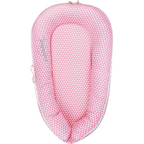  [아마존베스트]Northwell Brand CuddleNest Mini by LoLueMade: Baby Lounger, Infant Lounger, Newborn Lounger, Baby Nest - for 0-8 Months (Pink Lemonade)