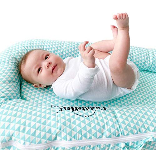  [아마존베스트]Northwell Brand CuddleNest Mini by LoLueMade: Baby Lounger, Infant Lounger, Newborn Lounger, Baby Nest - for 0-8 Months (Fairy Tale Blue)
