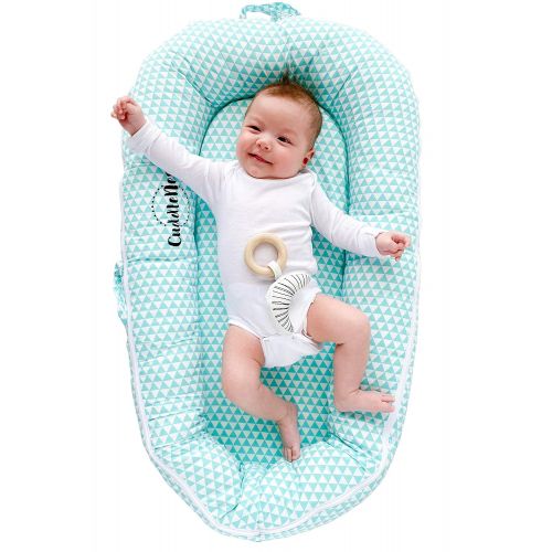  [아마존베스트]Northwell Brand CuddleNest Mini by LoLueMade: Baby Lounger, Infant Lounger, Newborn Lounger, Baby Nest - for 0-8 Months (Fairy Tale Blue)