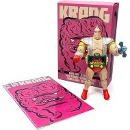 The Loyal Subjects Teenage Mutant Ninja Turtles Krang with Throwback Robot BST AXN 8-inch XL Action Figure & 100-page #1 Best of Krang IDW Comic Book