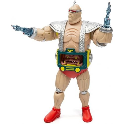  The Loyal Subjects Teenage Mutant Ninja Turtles Krang with Throwback Robot BST AXN 8-inch XL Action Figure & 100-page #1 Best of Krang IDW Comic Book