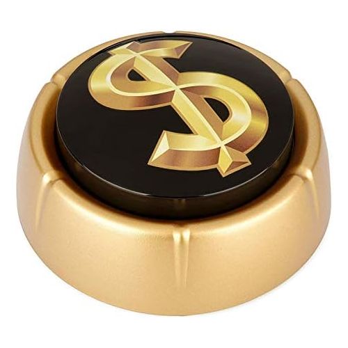  [아마존베스트]Premium Cash Register Sound Button - Loud Cha-Ching Money Noise When Pushed - Best Dollar Sign Button Easy - Gold Color - Hype The Office - Funny Desk Toy for Sales Entrepreneurs -