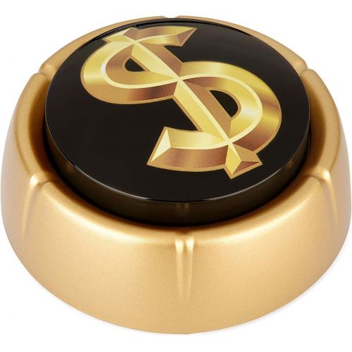  [아마존베스트]Premium Cash Register Sound Button - Loud Cha-Ching Money Noise When Pushed - Best Dollar Sign Button Easy - Gold Color - Hype The Office - Funny Desk Toy for Sales Entrepreneurs -