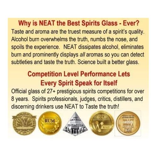  [아마존베스트]The Experience Neat Whiskey Glass, by The NEAT Glass - Official Competition Judging Glass (1)