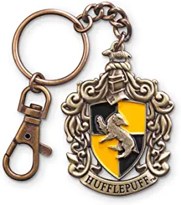 The Noble Collection Hufflepuff Crest Key Chain