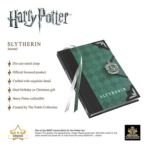  The Noble Collection Harry Potter Slytherin Journal