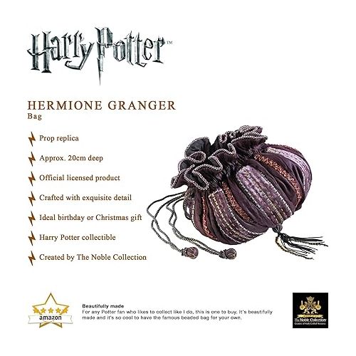  The Noble Collection Hermione Granger Bag Prop Replica