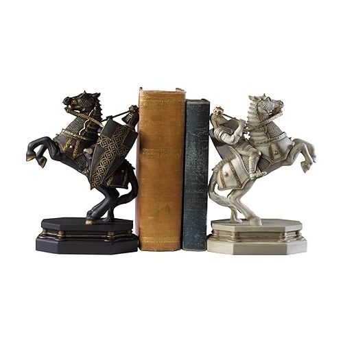  The Noble Collection Wizard Chess Knight Bookend - White