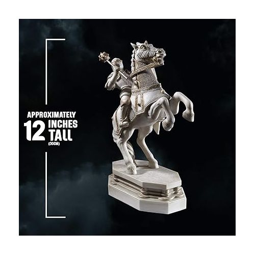  The Noble Collection Wizard Chess Knight Bookend - White