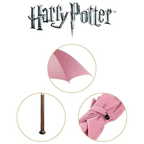  The Noble Collection Harry Potter Rubeus Hagrid Umbrella Wand in Collectors Box - 31in (80cm) Officially Licensed Functional Umbrella Wand - Film Set Movie Props Gifts