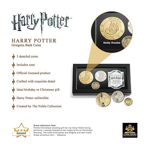  The Noble Collection The Gringotts Bank Coin Collection