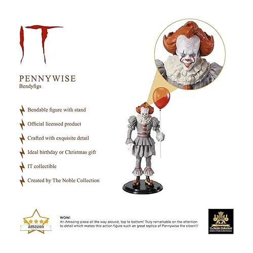  The Noble Collection BendyFigs Pennywise