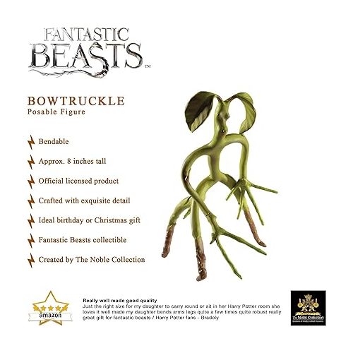  The Noble Collection Bendable Bowtruckle Pickett