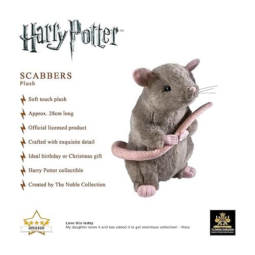  The Noble Collection Harry Potter Scabbers Plush