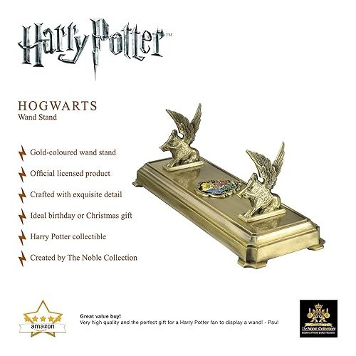  The Noble Collection Harry Potter Hogwarts House Wand Stand