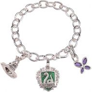 The Noble Collection Lumos Harry Potter Slytherin Charm Bracelet