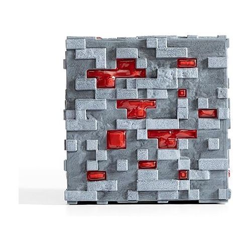  The Noble Collection Minecraft Redstone Ore Illuminating Collector Replica