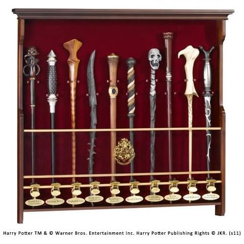  The Noble Collection Noble Collection - Harry Potter Wand Display for 10 Wands