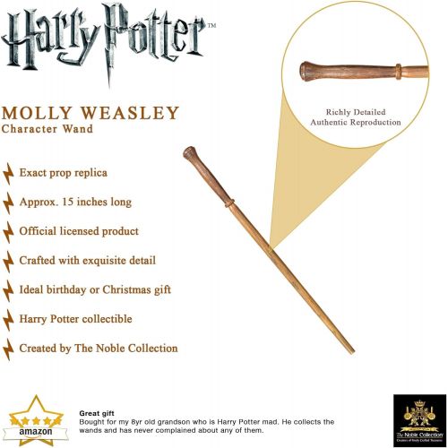  The Noble Collection Noble Collection - Harry Potter Wand Molly Weasley (Character-Edition)