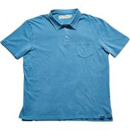 The Normal Brand Vintage Mens Slub Short Sleeve Pocket Polo