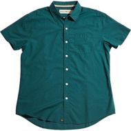 The Normal Brand Mens Yarn Dye Short Sleeve Woven