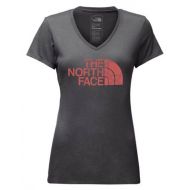 The North Face Womens Half Dome V-Neck Tri-Blend SS Tee