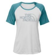 The North Face Womens Half Dome Graphic Tri-Blend SS Baseball Tee