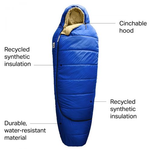 노스페이스 The North Face Eco Trail Sleeping Bag: 20F Synthetic