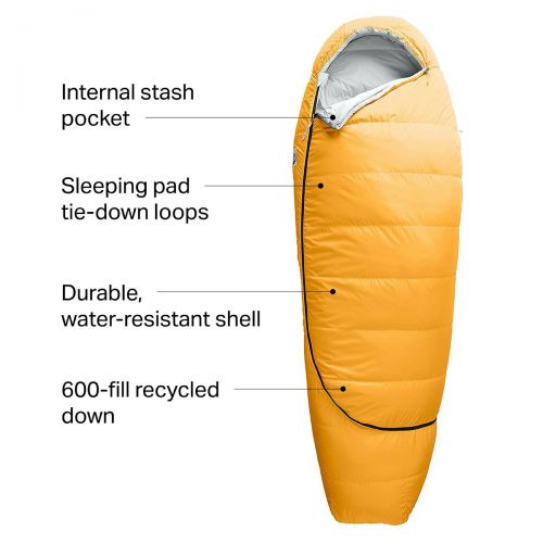 노스페이스 The North Face Eco Trail Sleeping Bag: 35F Down
