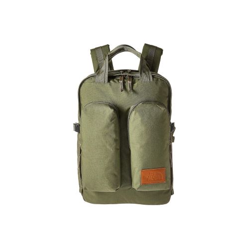 노스페이스 The North Face Mini Crevasse Backpack, Four Leaf Clover Heather/Weimaraner Brown Heather