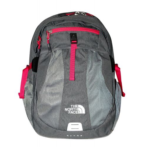 노스페이스 The North Face Women Recon laptop backpack book bag 17X14X4 (Zinc Grey Heather)