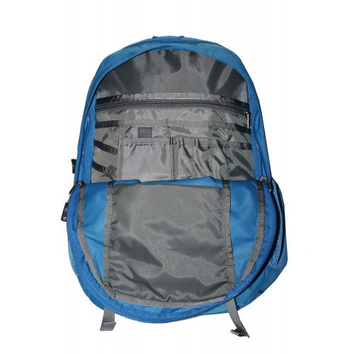 노스페이스 The North Face Women Recon Laptop Backpack Book Bag 17X14X4 (Campanula Blue)