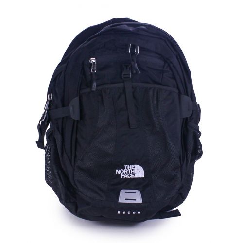 노스페이스 The North Face Women Recon Laptop Backpack Book Bag 18X13X3 TNF Black