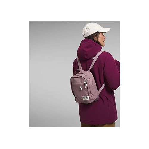 노스페이스 THE NORTH FACE Berkeley Mini Backpack, Fawn Grey/Gardenia White, One Size