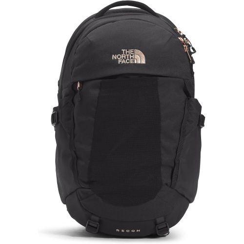 노스페이스 THE NORTH FACE Womens Recon, TNF Black Heather/Burnt Coral Metallic, One Size