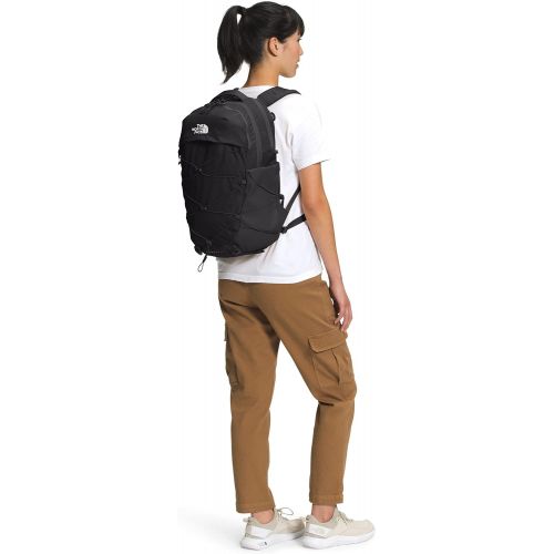노스페이스 The North Face Womens Borealis School Laptop Backpack, TNF Black/TNF White, One Size