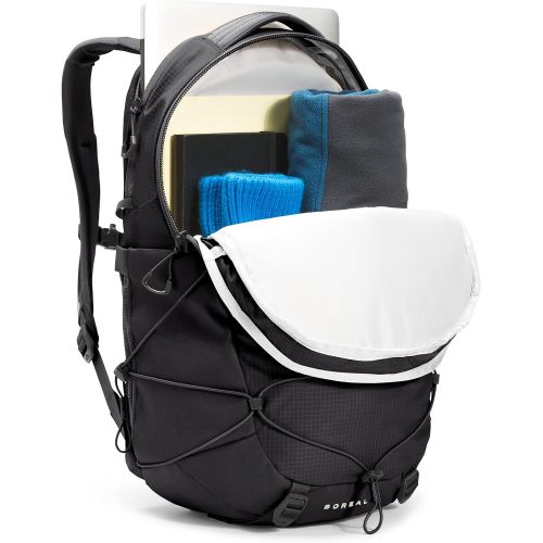 노스페이스 The North Face Womens Borealis School Laptop Backpack, TNF Black/TNF White, One Size