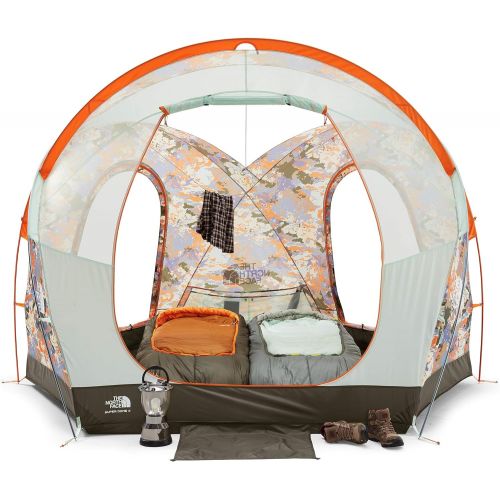 노스페이스 The North Face Homestead Super Dome 4-Person Camping Tent and Footprint Bundle