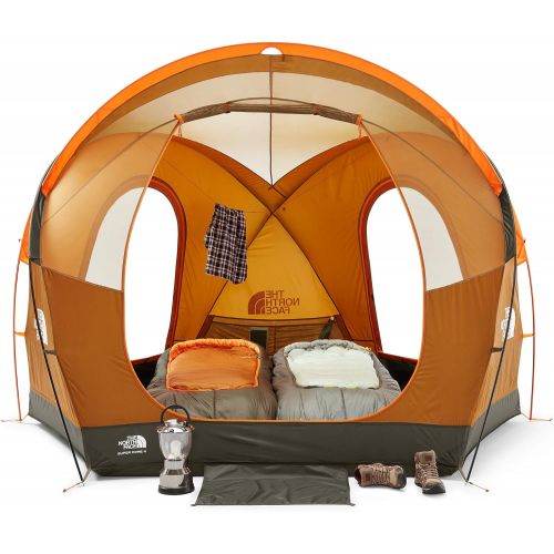 노스페이스 The North Face Homestead Super Dome 4-Person Camping Tent and Footprint Bundle