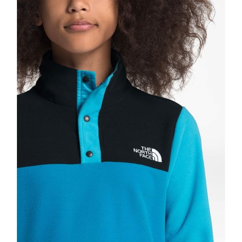 노스페이스 The North Face Girls’ Glacier Quarter Snap Sweatshirt