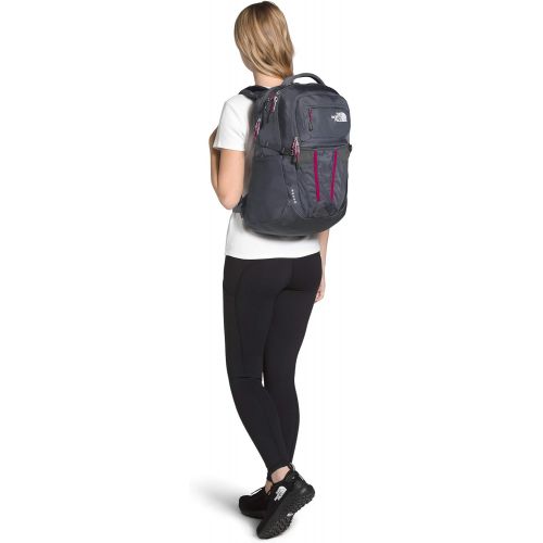 노스페이스 The North Face Womens Recon Backpack, Vanadis Grey/Dramatic Plum, One Size