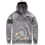 The North Face Womwn All Over Hoodie TNF Medium Grey Heather/Medieval Grey Woodland Floral Print Medium