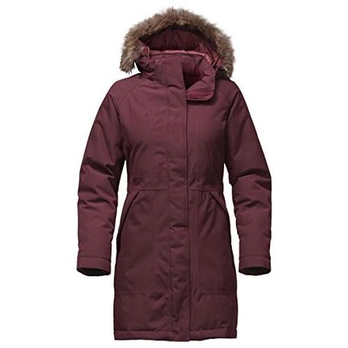 노스페이스 Womens The North Face Arctic Parka Jacket Deep Garnet Red Heather Size Small