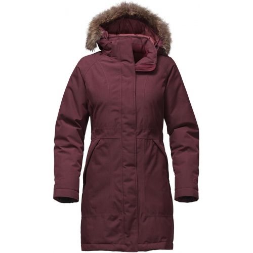 노스페이스 Womens The North Face Arctic Parka Jacket Deep Garnet Red Heather Size Small