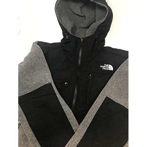 노스페이스 The North Face Men’s Denali Hoodie 2 Recycle Charcoal Grey/TNF Black Small