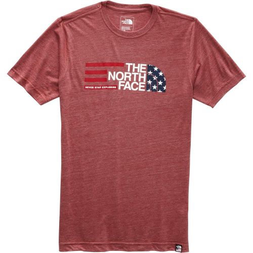 노스페이스 The North Face Mens Short Sleeve Americana Tri-Blend Tee