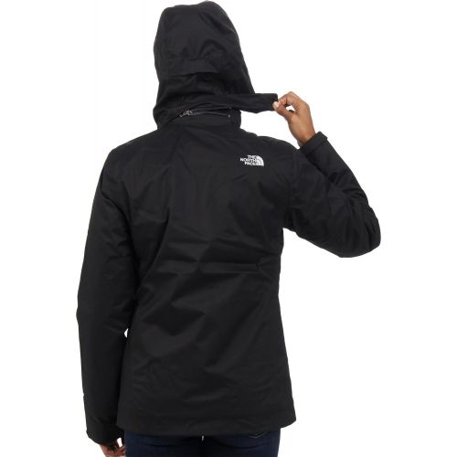 노스페이스 The North Face Womens Mossbud Swirl Triclimate Jacket, TNF Black/TNF Black, MD