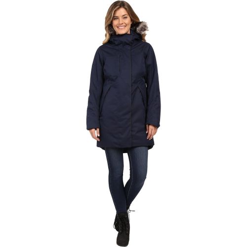 노스페이스 The North Face Womens Far Northern Waterproof Parka Urban Navy Slub, Small