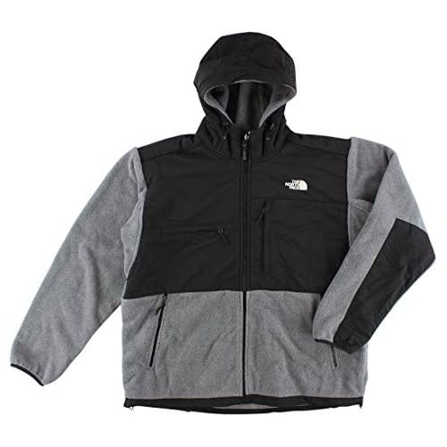 노스페이스 The North Face North Face Mens Denali Hoodie Fleece Standard Fit Jacket X-Large-Grey