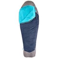 The North Face Womens Cats Meow Sleeping Bag Blue Coral/Zinc Grey Size Regular